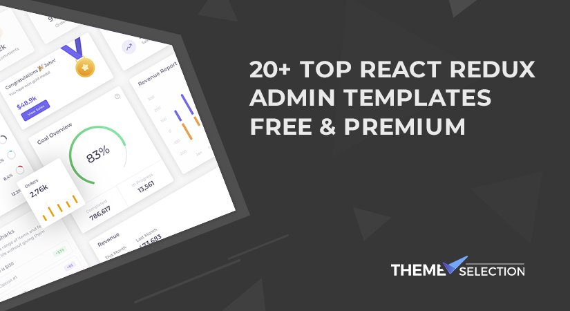 react redux admin template