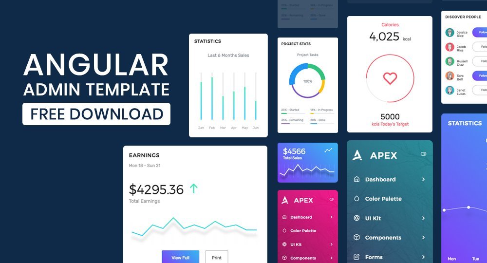 Angular Admin Template Free Download